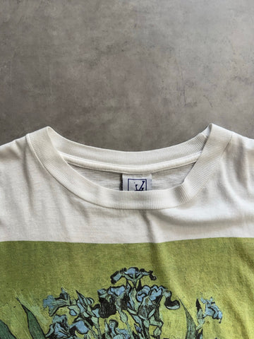 90's VINCENT VAN GOGH「IRIS」アートTシャツ
