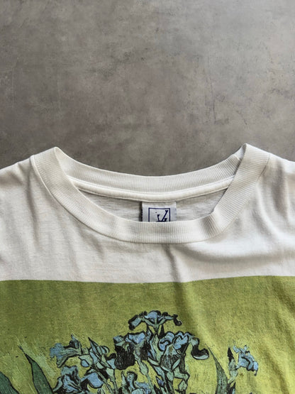 90's VINCENT VAN GOGH「IRIS」アートTシャツ