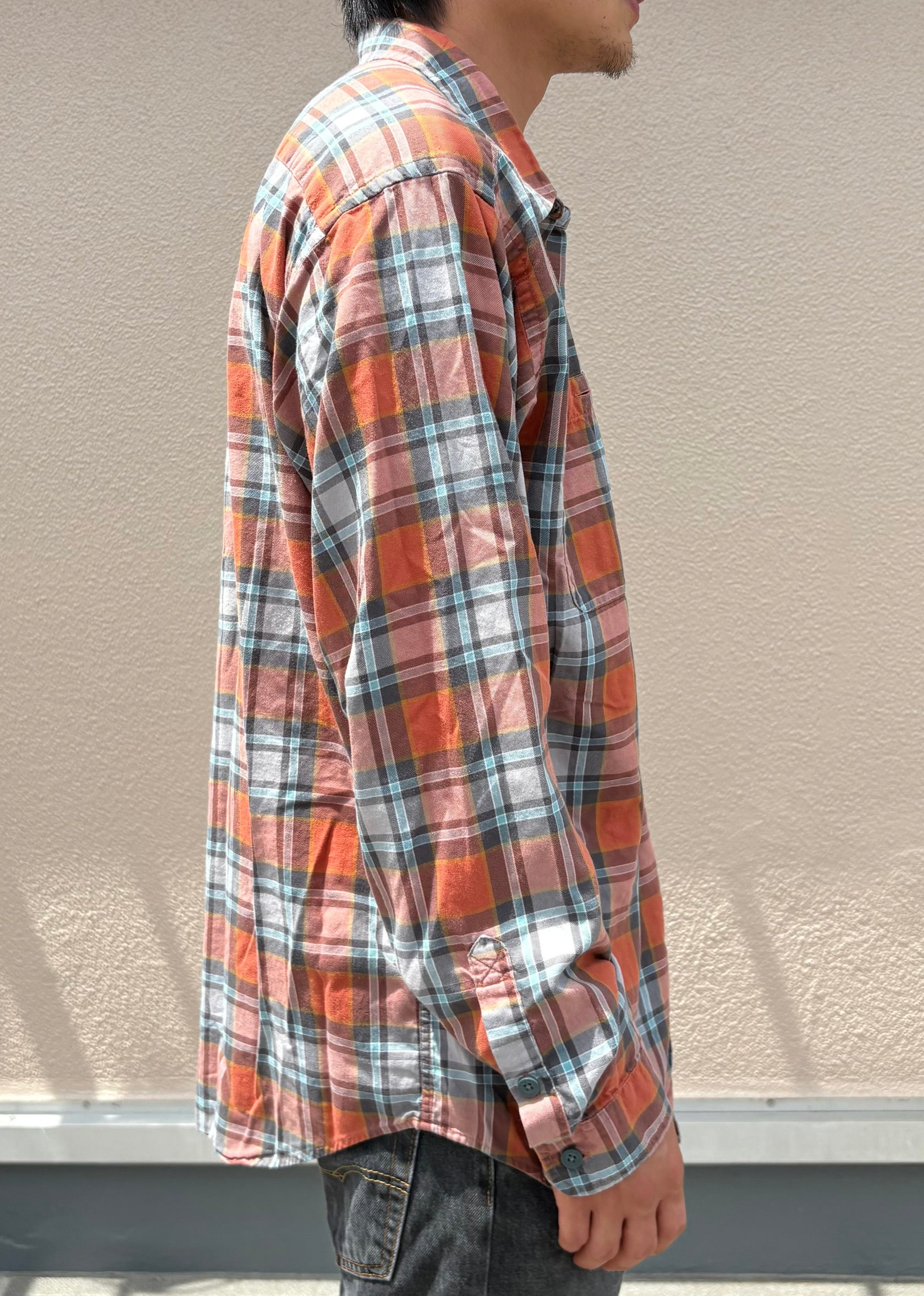 00's PATAGONIA「Organic Cotton Check Shirt」長袖シャツ