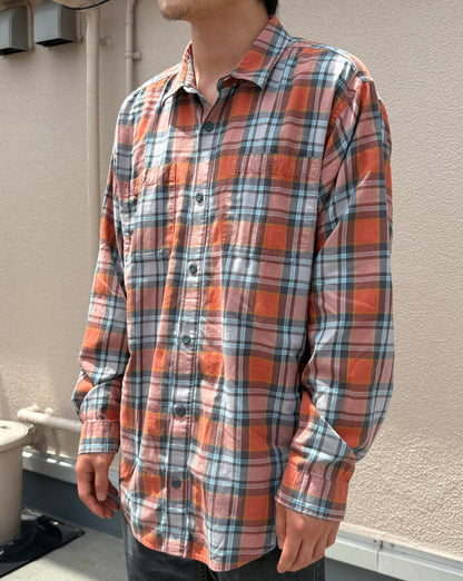00's PATAGONIA「Organic Cotton Check Shirt」長袖シャツ