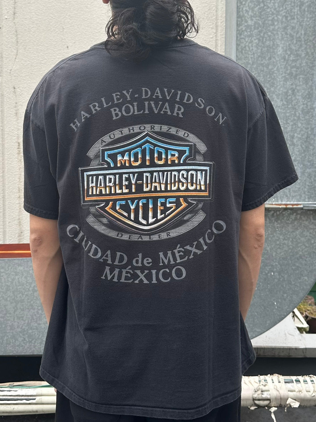 00's HARLEY-DAVIDSON 「Motorcycles」ハーレーＴシャツ