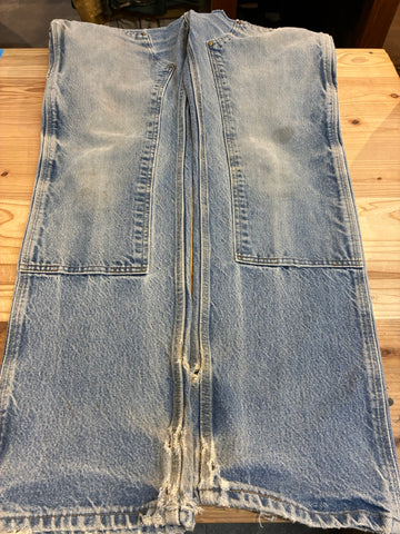 00's CARHARTT「DOUBLE NKEE」USA製 デニムペインターパンツ