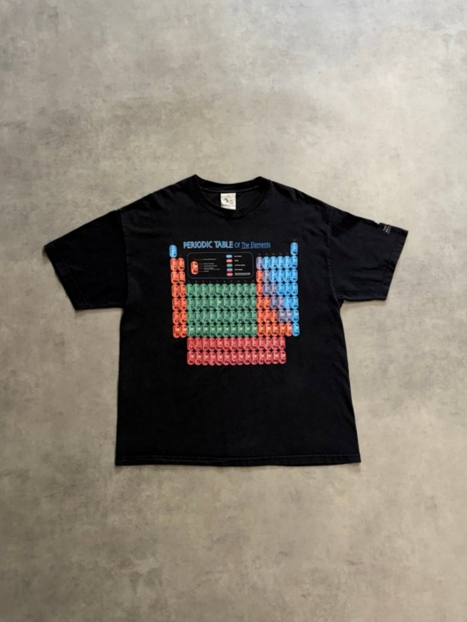 00's PERIODIC TABLE「ELEMENTS」元素周期表Tシャツ – FUJI STORE(フジ