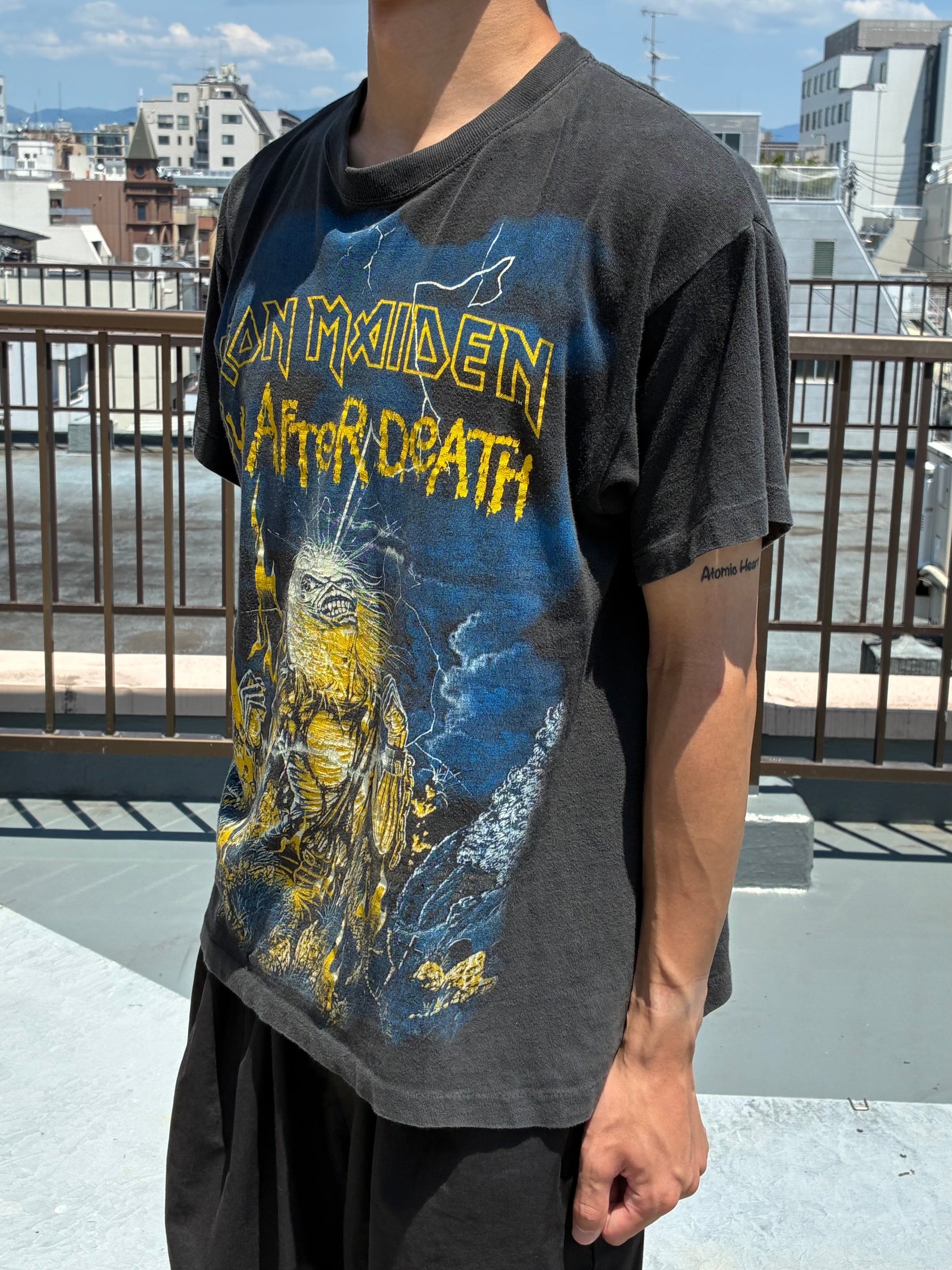80's IRON MAIDEN 「Live After Death」バンドTシャツ