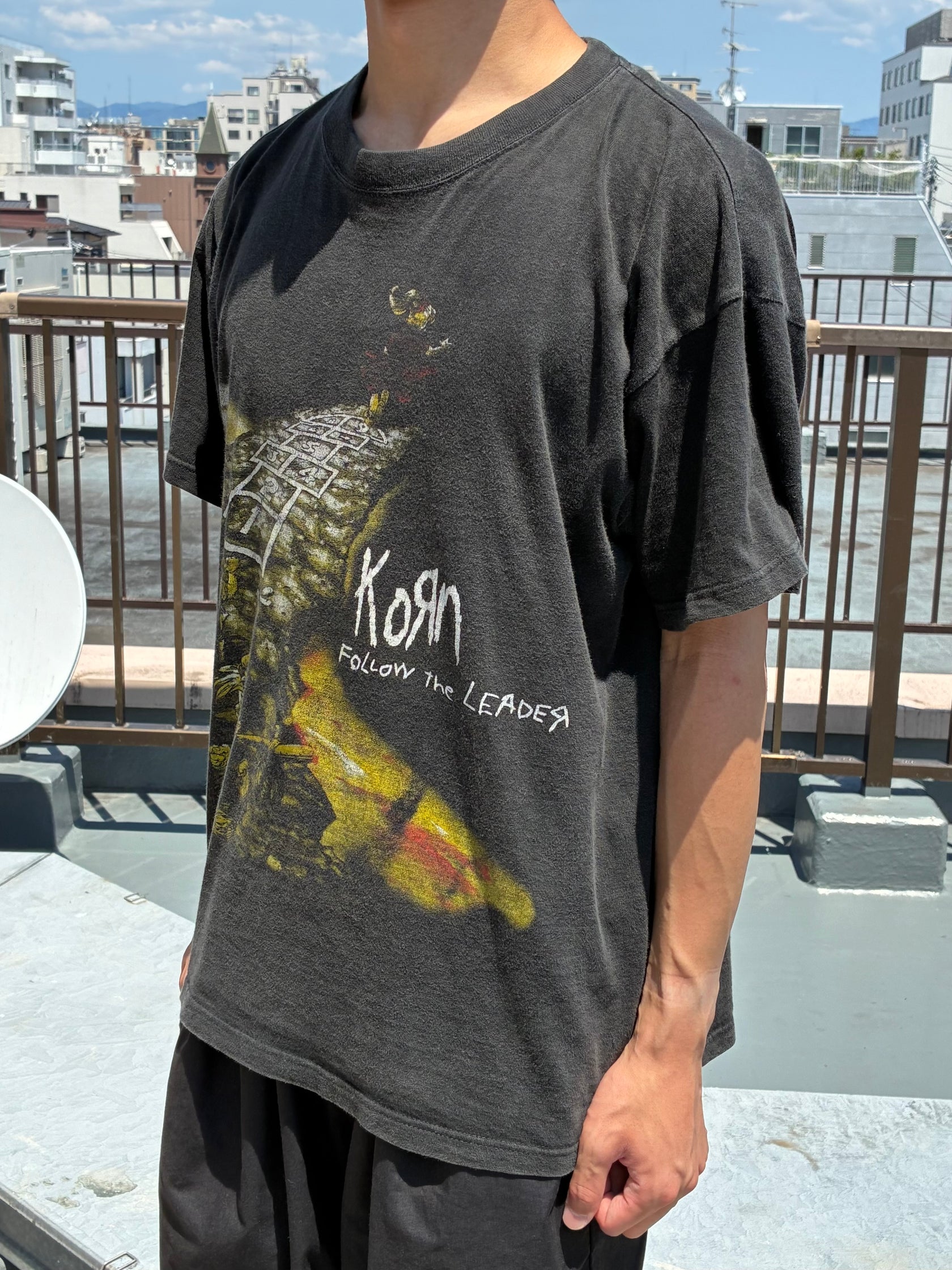90's Korn 「Follow the Leader」バンドTシャツ