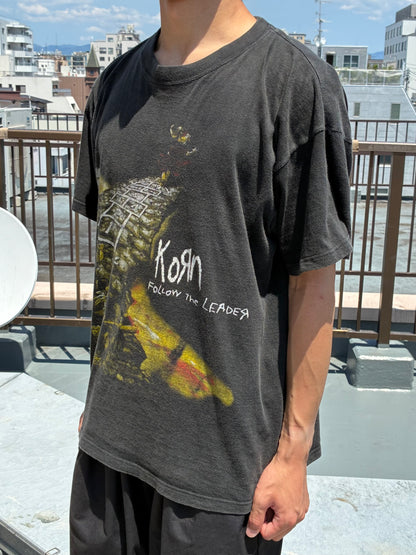 90's Korn 「Follow the Leader」バンドTシャツ
