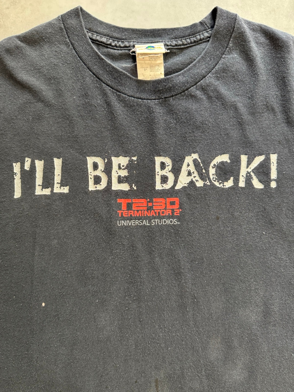 90's TERMINATOR2「I'LL BE BACK!」ムービーTシャツ