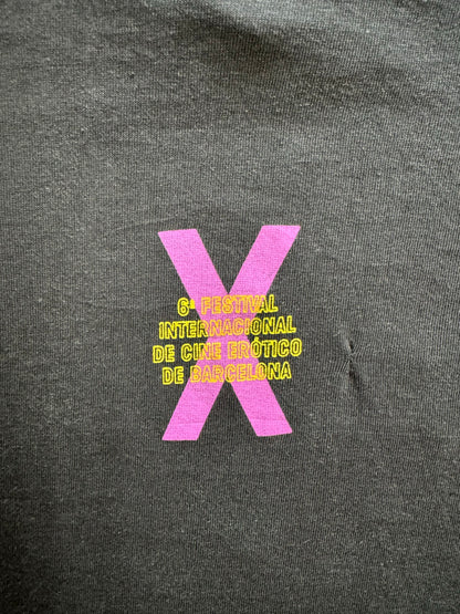 90's 6ºFESTIVAL INTERNACIONAL BE CINE EROTICO BE BARCELONA ムービーTシャツ