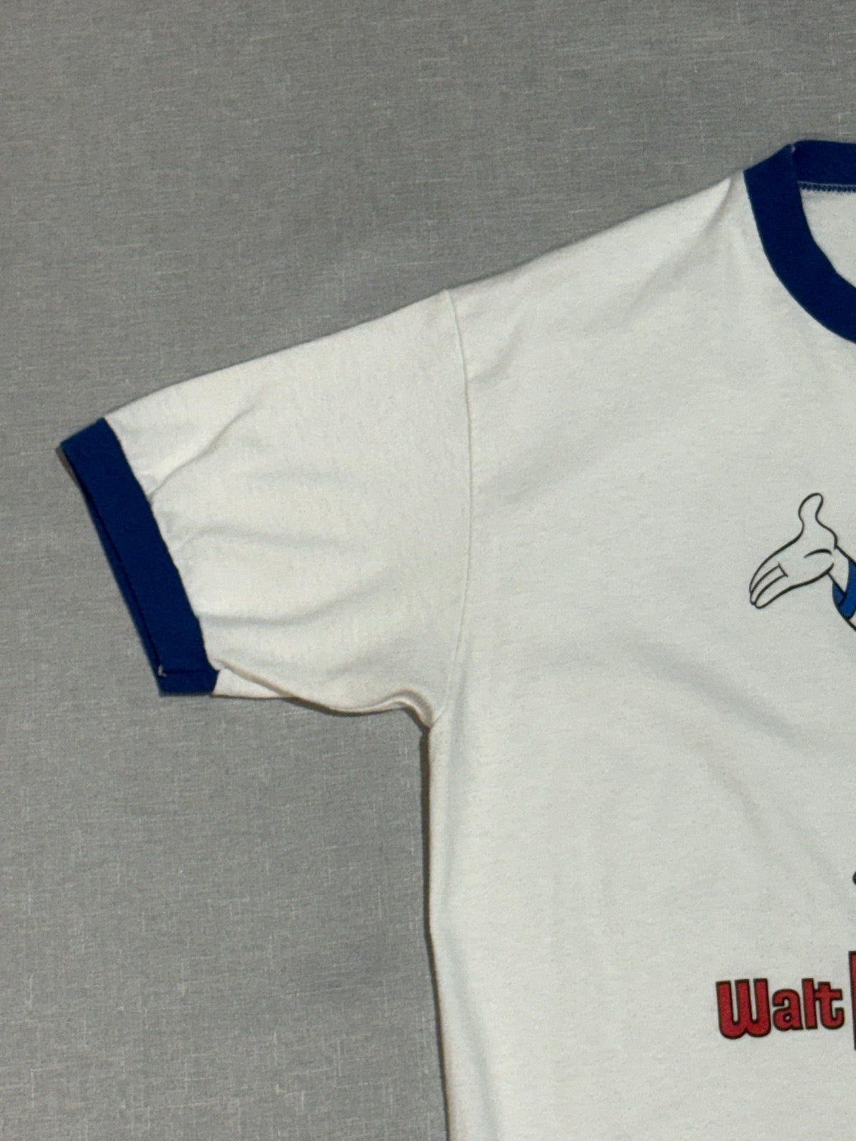 80's Disney「Donald Duck」USA製 キャラクターTシャツ