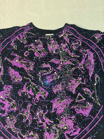 00's Disney「星座」総柄Tシャツ