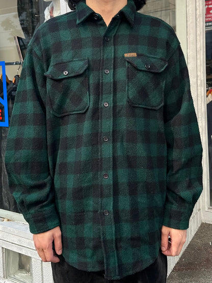 90's WOOLRICH「Check」ウールシャツ
