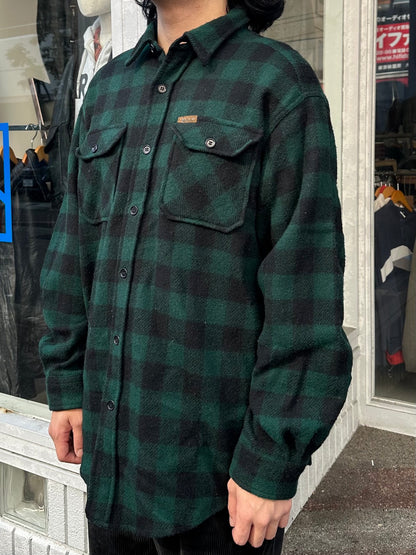 90's WOOLRICH「Check」ウールシャツ