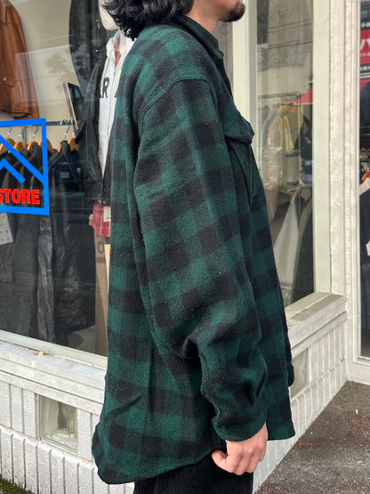 90's WOOLRICH「Check」ウールシャツ