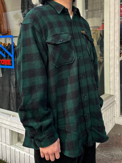 90's WOOLRICH「Check」ウールシャツ