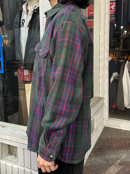 90's FIVE BROTHER「Check」コットンフランネルシャツ
