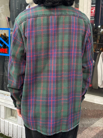 90's FIVE BROTHER「Check」コットンフランネルシャツ