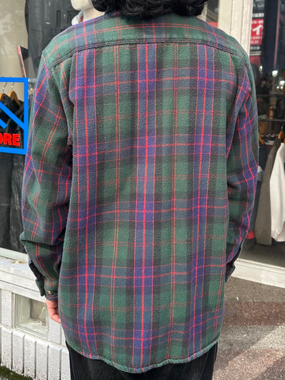 90's FIVE BROTHER「Check」コットンフランネルシャツ