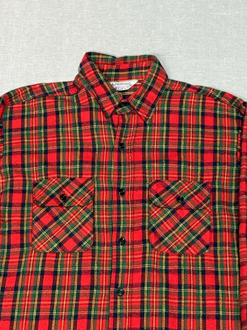 70's~80's FIVE BROTHER USA製 フランネルシャツ