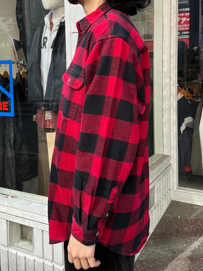 00's FIELD&STREAM「Buffalo Check」コットンフランネルシャツ