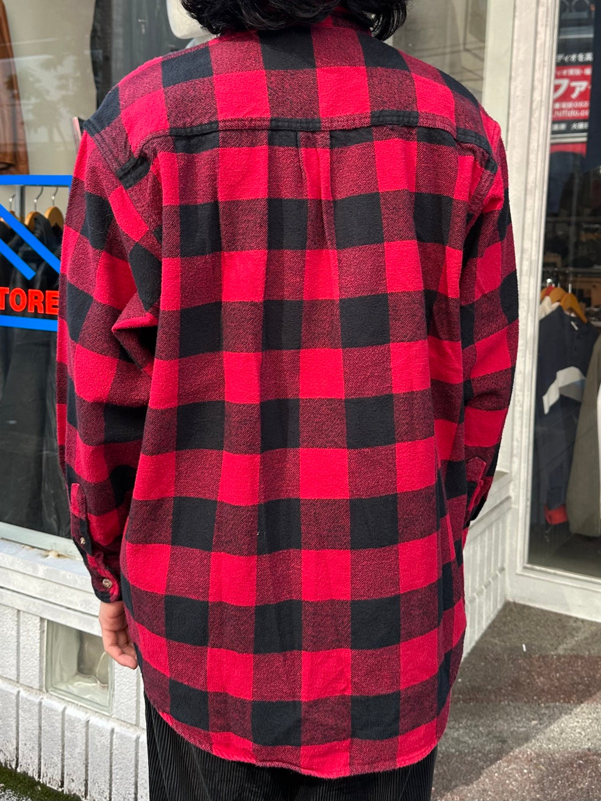00's FIELD&STREAM「Buffalo Check」コットンフランネルシャツ