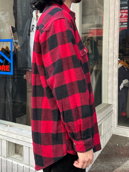 00's FIELD&STREAM「Buffalo Check」コットンフランネルシャツ