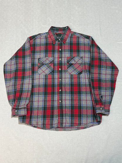 90's FIVE BROTHER USA製 フランネルシャツ