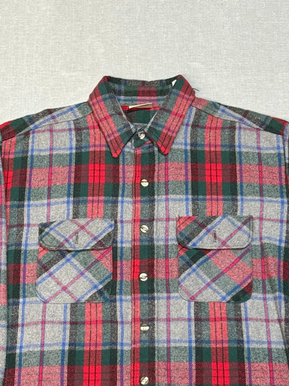 90's FIVE BROTHER USA製 フランネルシャツ