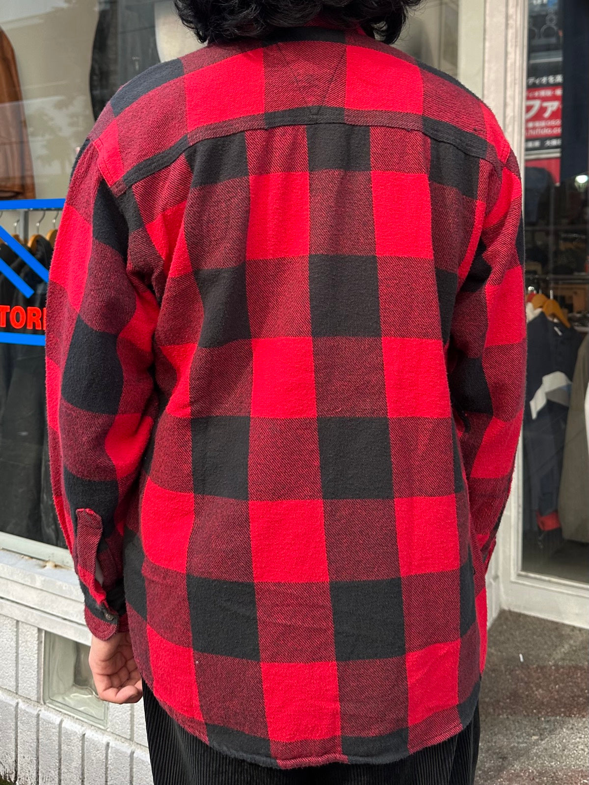 70's C.E.SCHMIDT WORKWEAR「Cotton」バッファローチェックシャツ