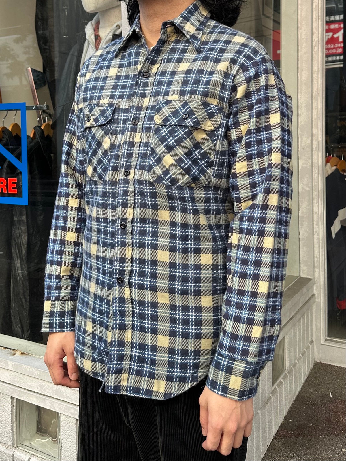 80's J.C.PENNY「The Mens Shop」チェックシャツジャケット