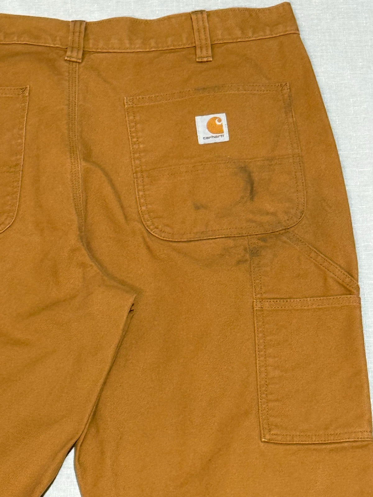 Carhartt「DOUBLE NKEE」ダックパンツ
