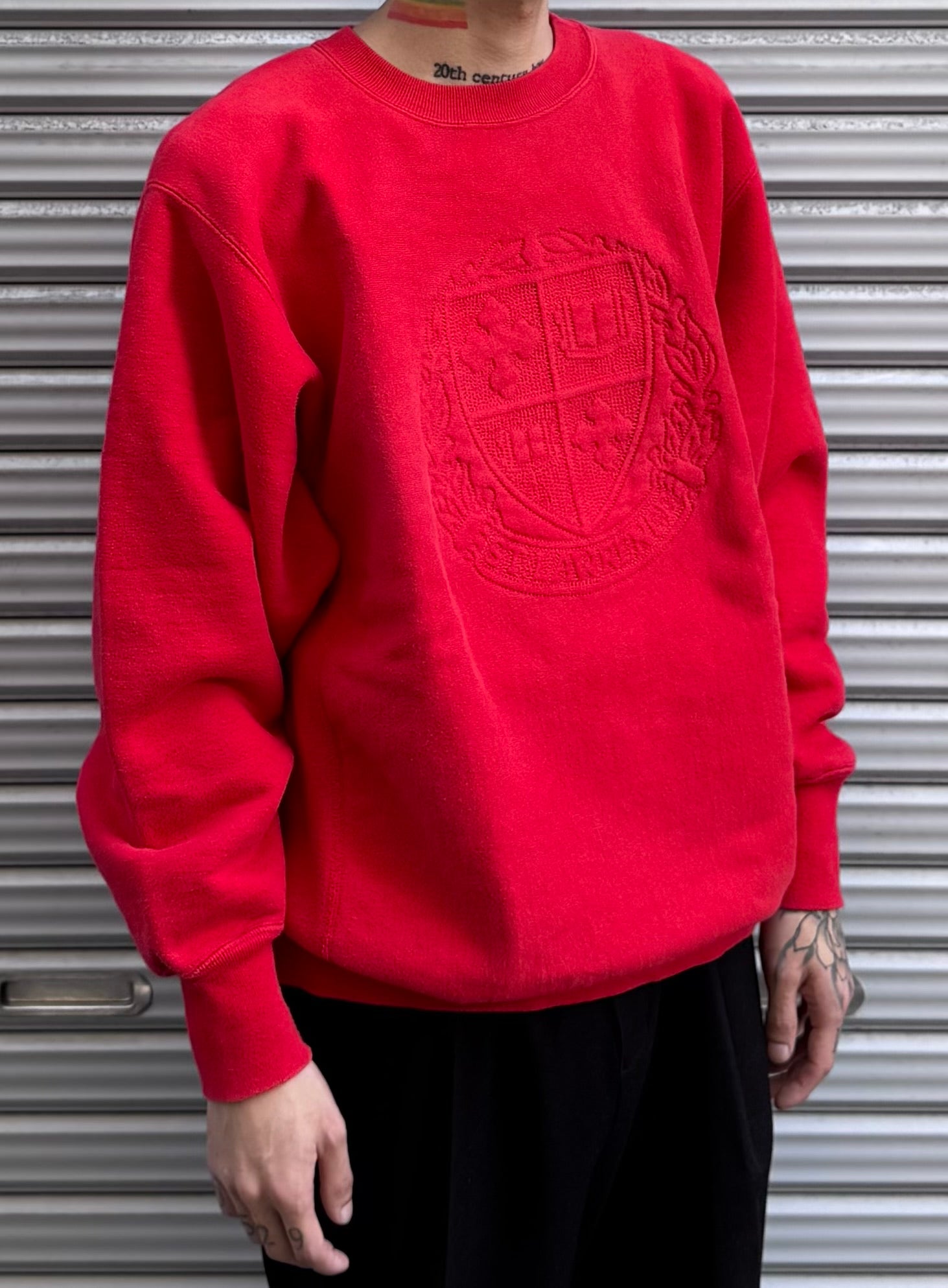 90‘s CHAMPION REVERSE WEAVE「STLAWRENCE」USA製 スウェット
