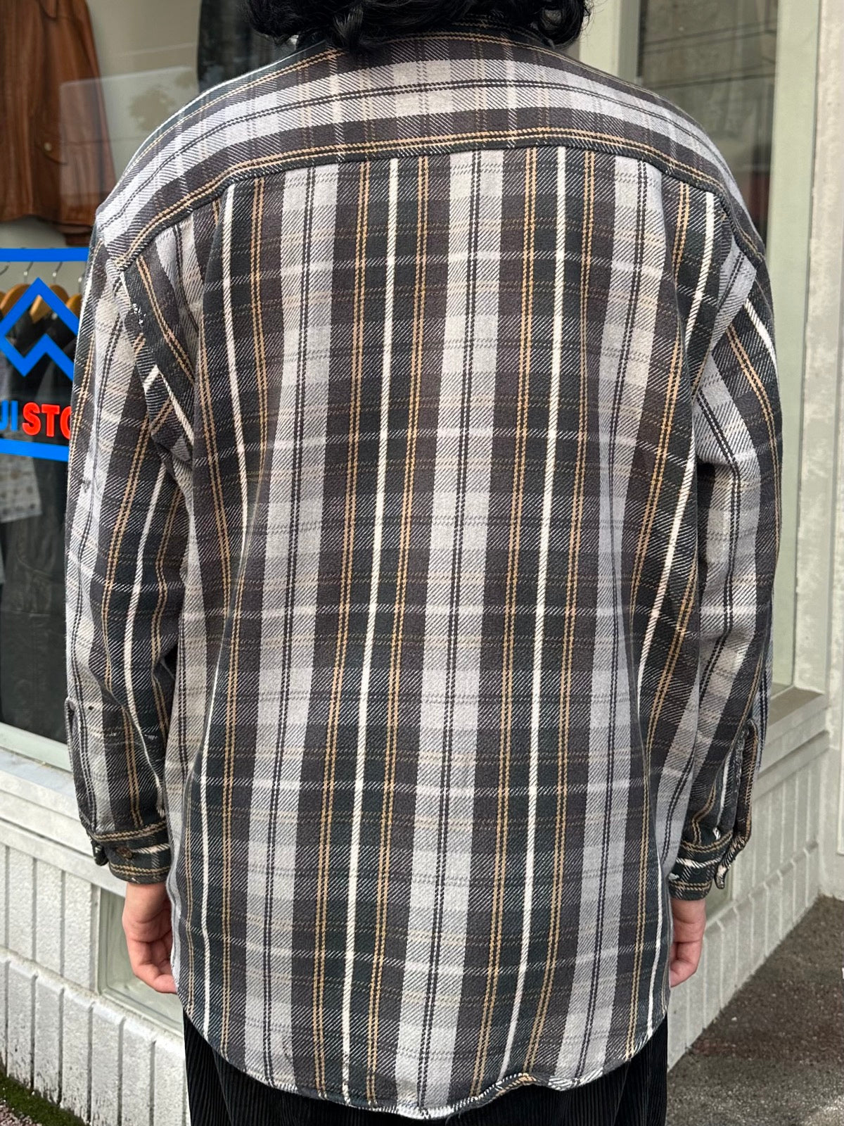 90's J.C.PENNY「ST JOHNS BAY」フランネルシャツ