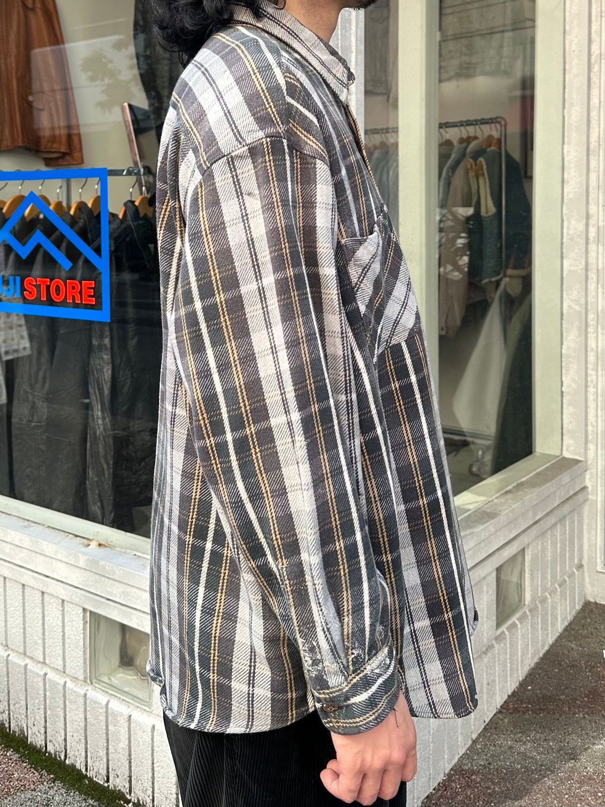 90's J.C.PENNY「ST JOHNS BAY」フランネルシャツ