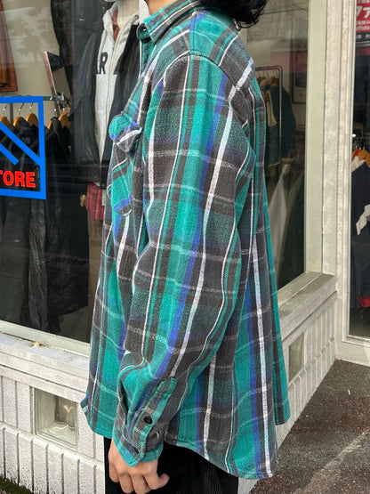 90's FIVE BROTHER 「Check」コットンフランネルシャツ