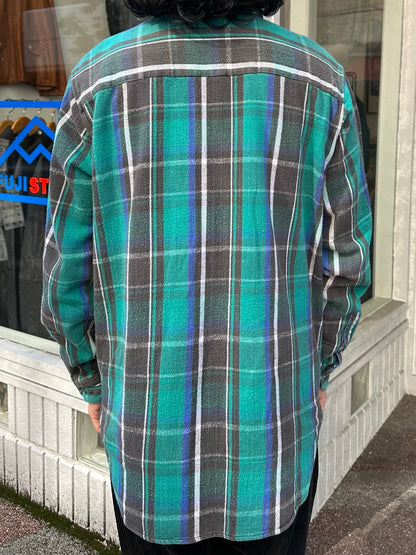 90's FIVE BROTHER 「Check」コットンフランネルシャツ