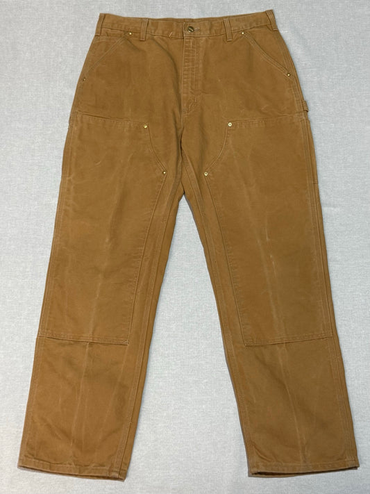 00's Carhartt「DOUBLE NKEE」USA製 ダックパンツ