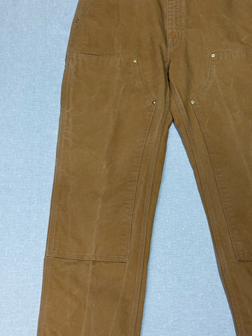 00's Carhartt「DOUBLE NKEE」USA製 ダックパンツ