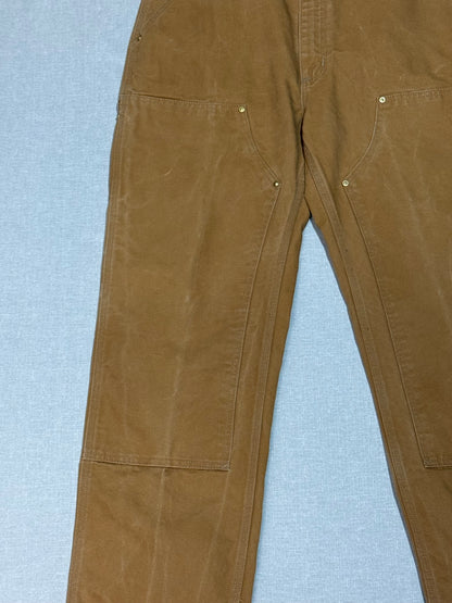 00's Carhartt「DOUBLE NKEE」USA製 ダックパンツ