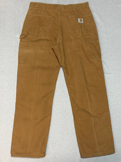 00's Carhartt「DOUBLE NKEE」USA製 ダックパンツ