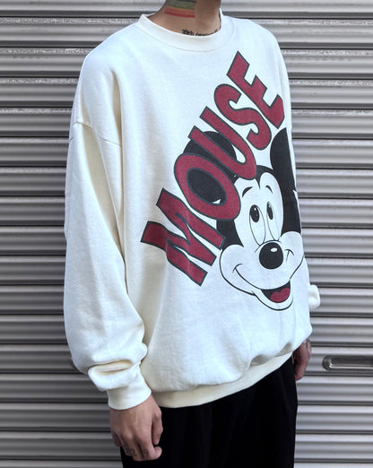 90's Disney「Mickey mouse」キャラクタースウェット