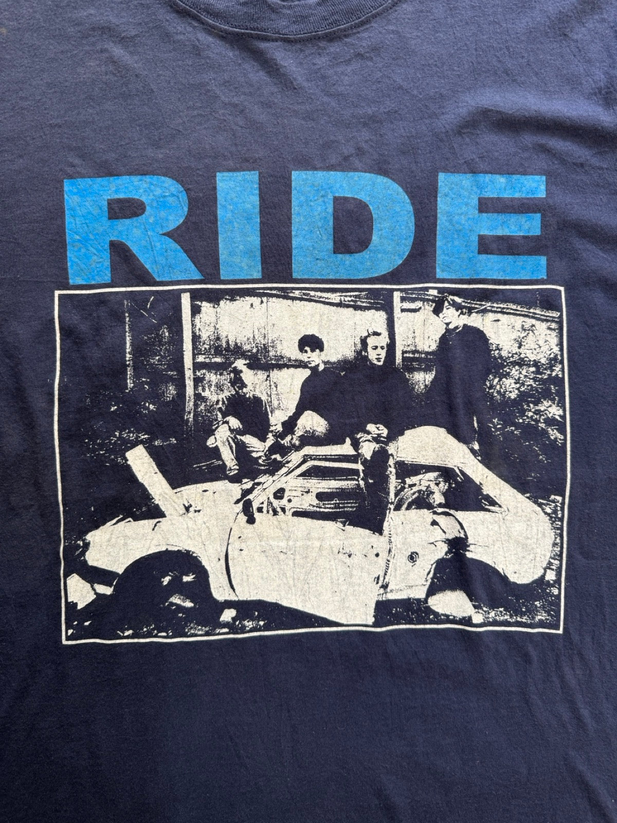 00's RIDE「Members Photo Screen」バンドTシャツ