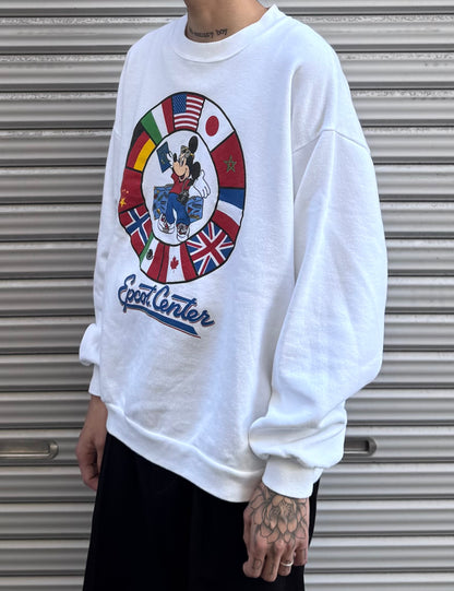 90's Disney「Mickey」キャラクタースウェット