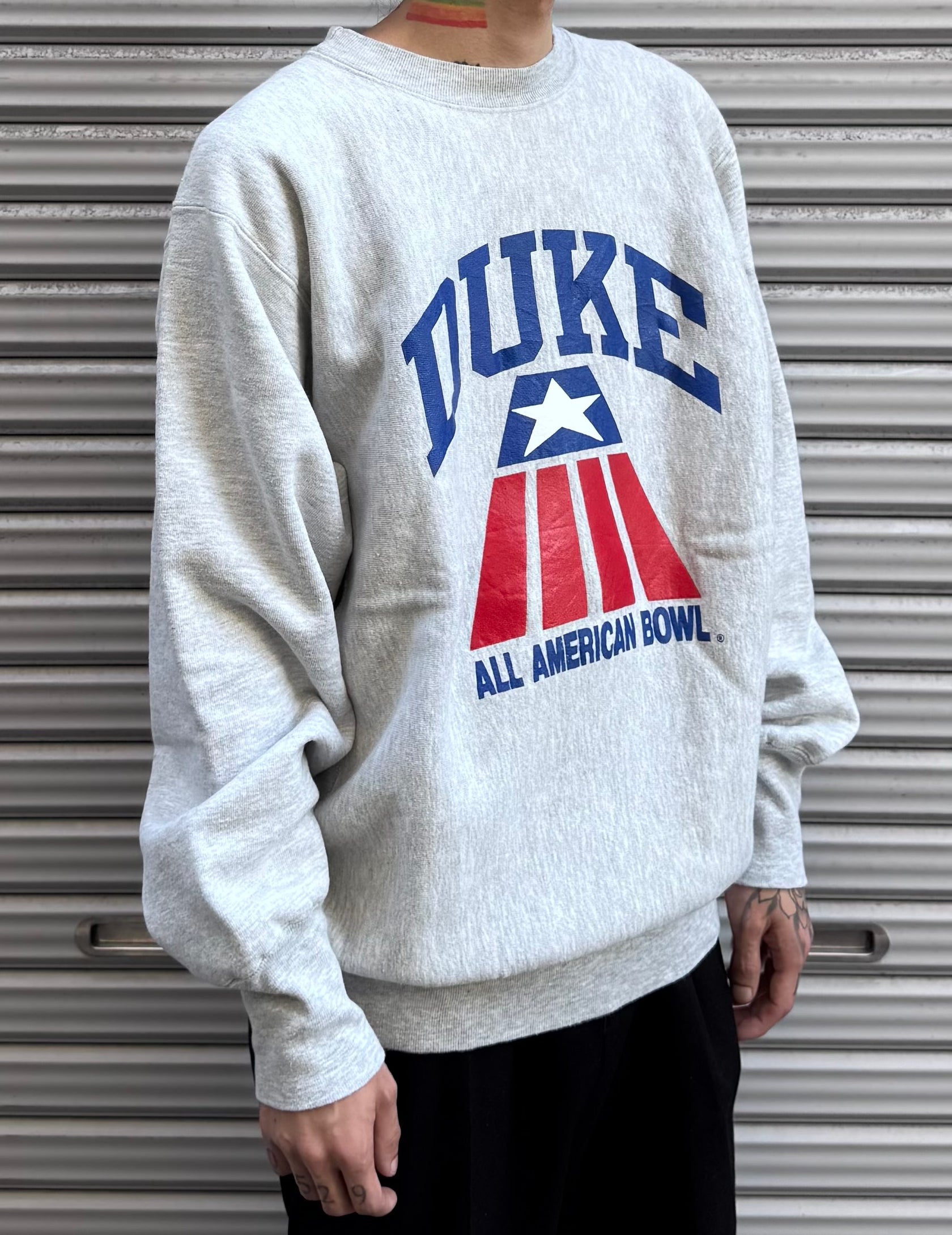 90‘s CHAMPION REVERSE WEAVE「DUKE」USA製 スウェット