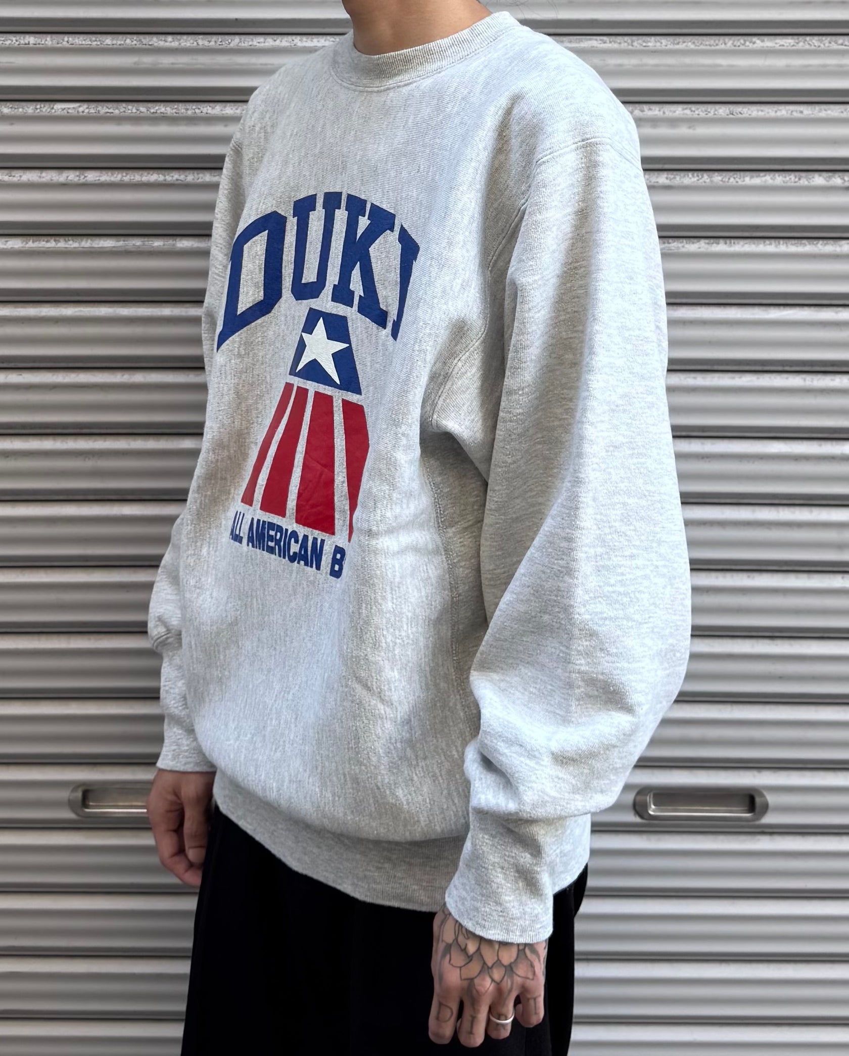 90‘s CHAMPION REVERSE WEAVE「DUKE」USA製 スウェット
