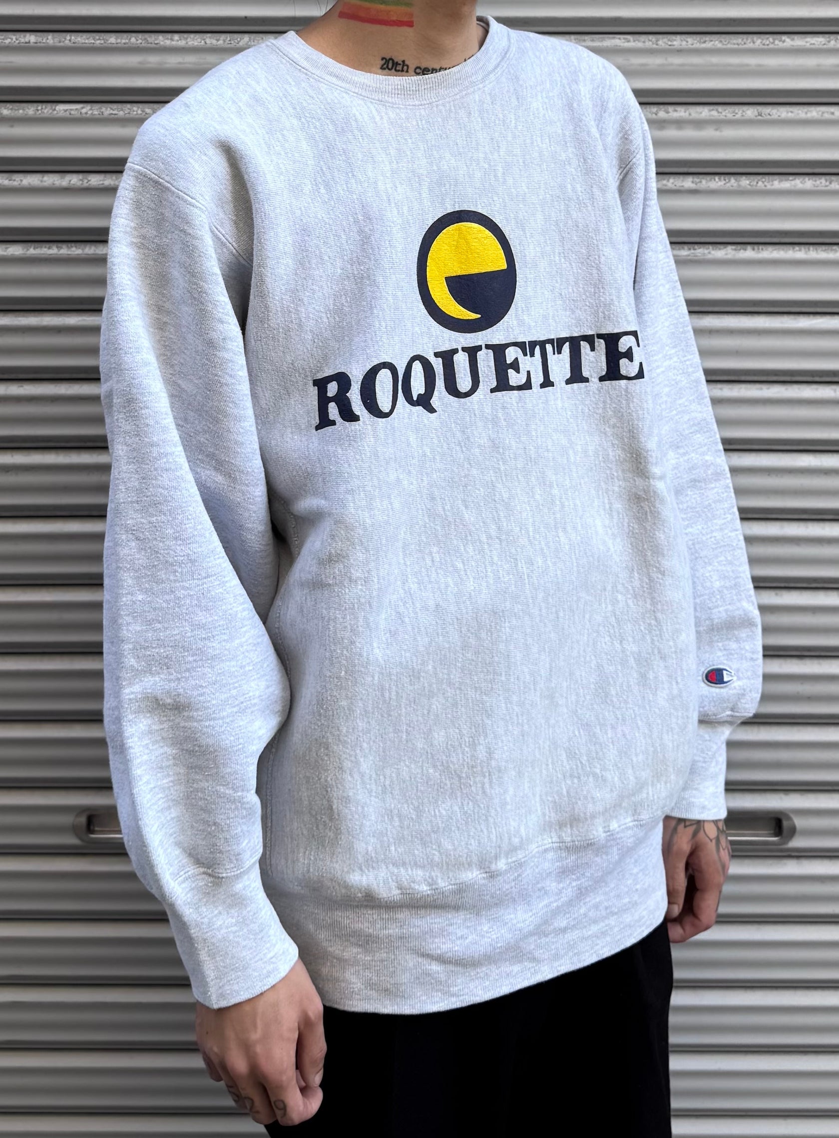 90‘s CHAMPION REVERSE WEAVE「ROQUETTE」USA製 スウェット