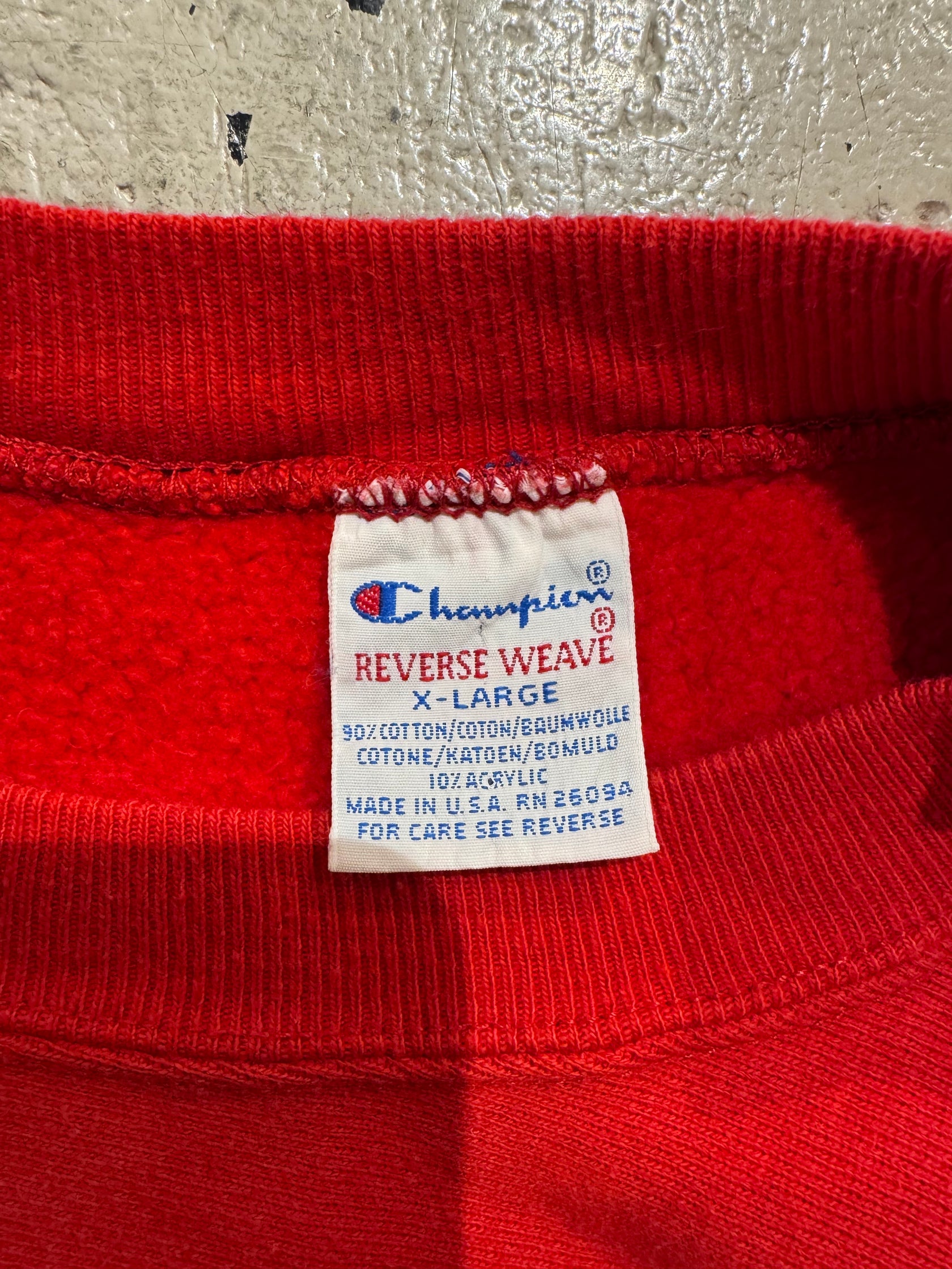 90‘s CHAMPION REVERSE WEAVE「STLAWRENCE」USA製 スウェット
