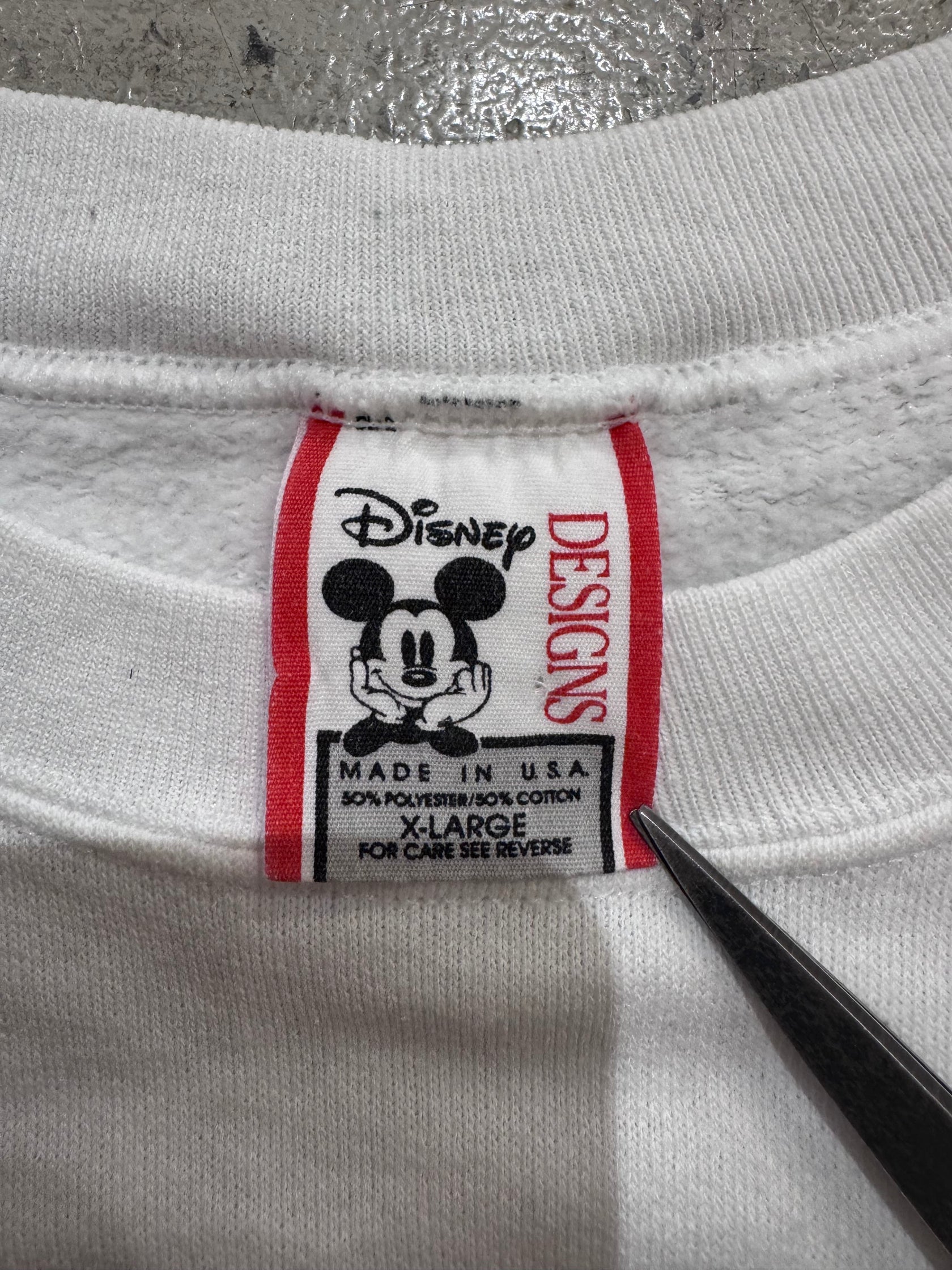 90's Disney「Mickey」キャラクタースウェット