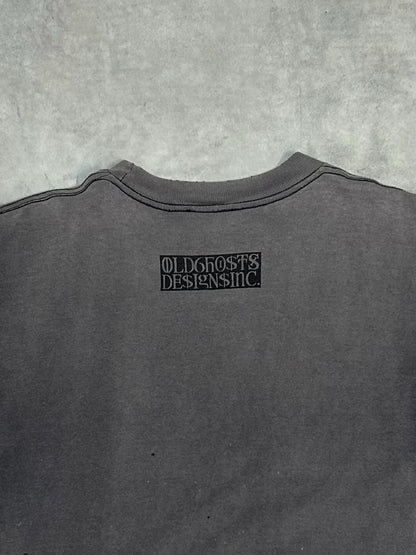 90's OLD GHOSTS「IT TAKES BALLS TO BE YOURSELF」グラフィックTシャツ