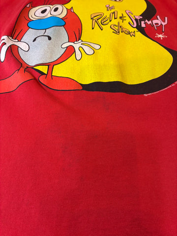 90's THE REN ＆ STIMPY SHOW キャラクターTシャツ