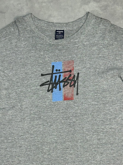 90's~00's STUSSY USA製 ロゴTシャツ
